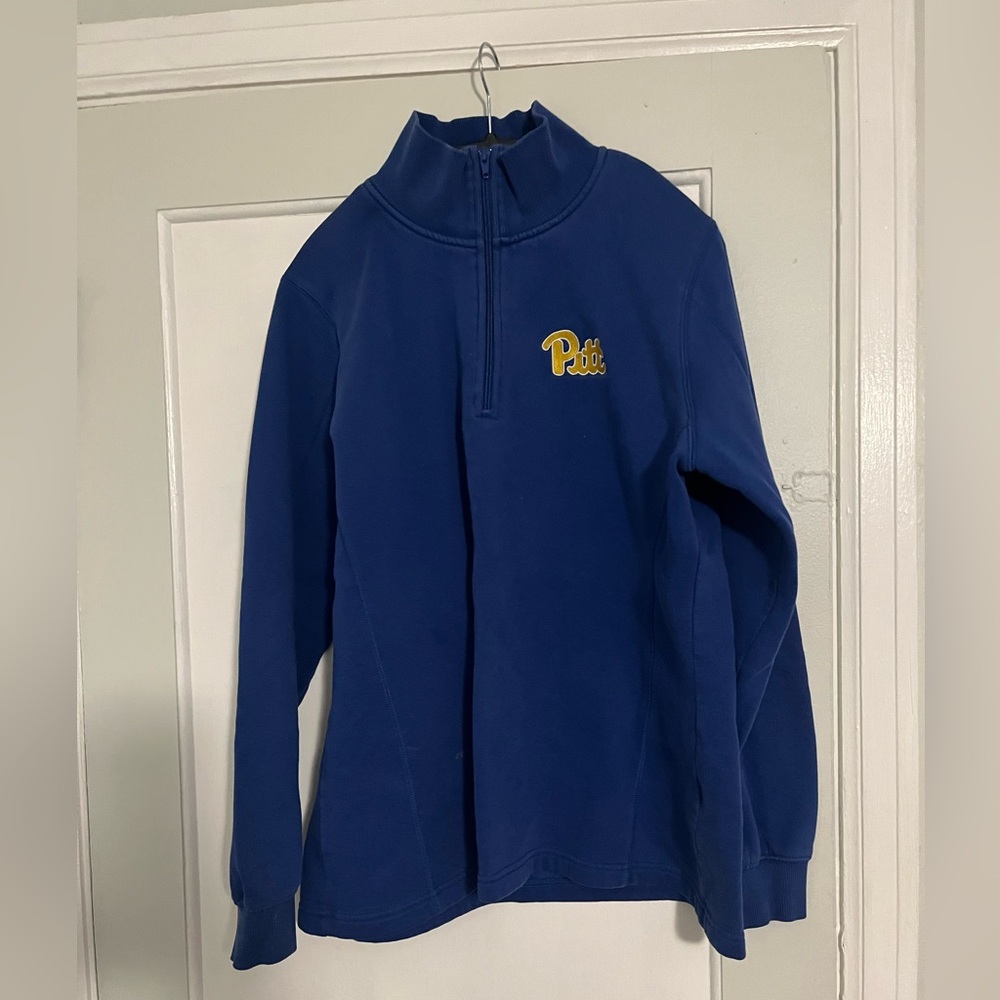Pitt Royal Blue Quarter Zip